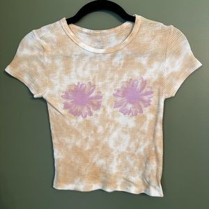 Cute Floral Crop Top